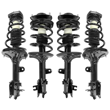 Unity 4-11743-15511-001 Front and Rear Complete Strut Assembly Kit 4-11743-15511-001